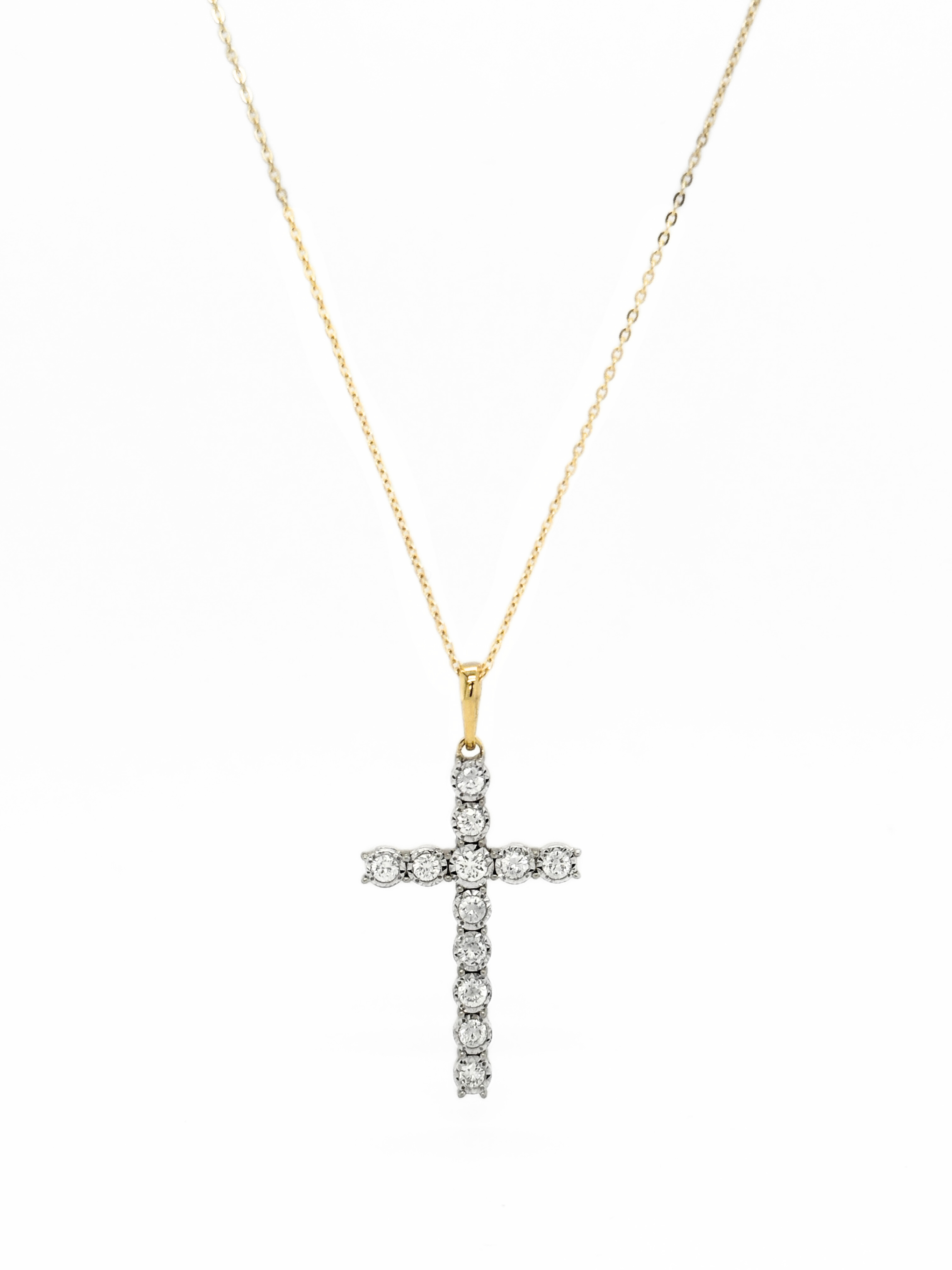 CROSS PENDANT W/CHAIN-116341
